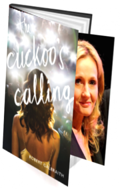 The Cuckoo's Calling book with J.K. Rowling slipped in