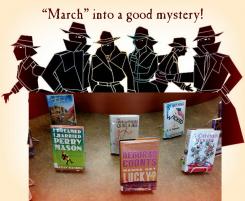 March Into Mystery closeup graphic
