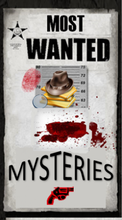 Most Wanted Mysteries - New Titles @ Lisle Library graphic
